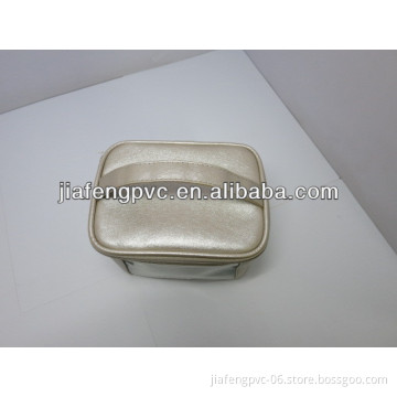 PU Cosmetic Bag with EVA Window